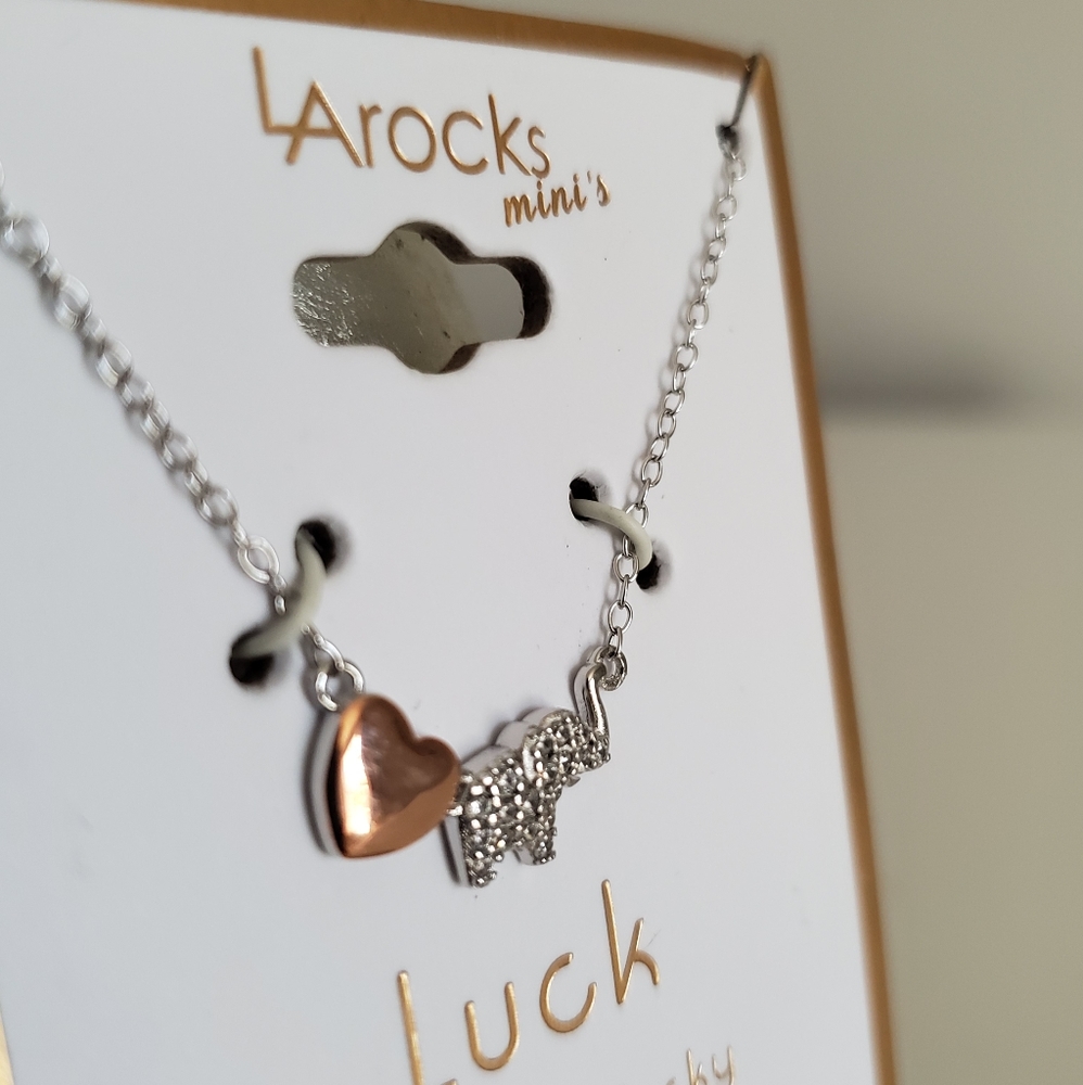 Sterling Silver Luck Necklace NWT - Picture 2 of 3